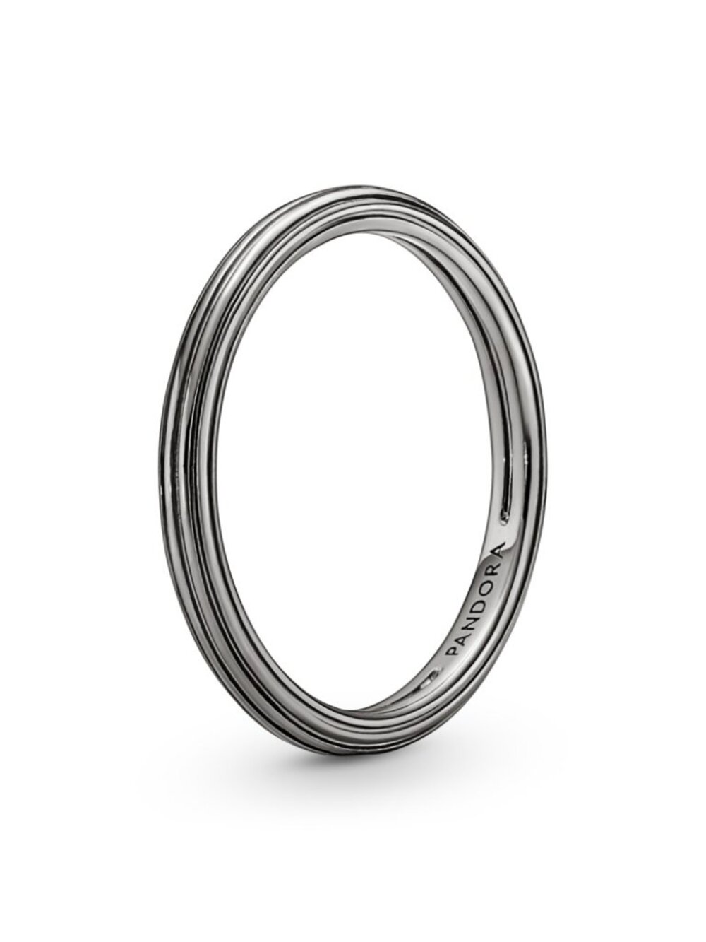 Sterling Silver Lined Ring